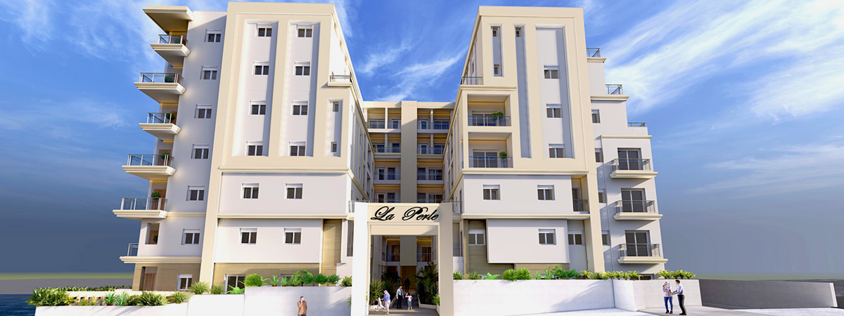 Résidence La perle Sahloul 4 avec Piscine, sauna et salle de sport  Résidence La perle Sahloul 4