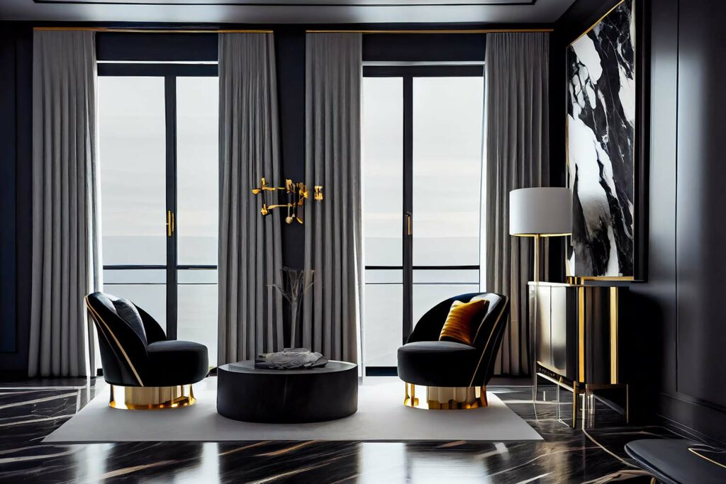 L’art de la décoration d’intérieur dans les propriétés de luxe