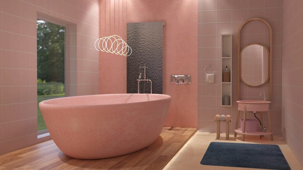 Quelle puissance des couleurs dans une salle de bain ? 